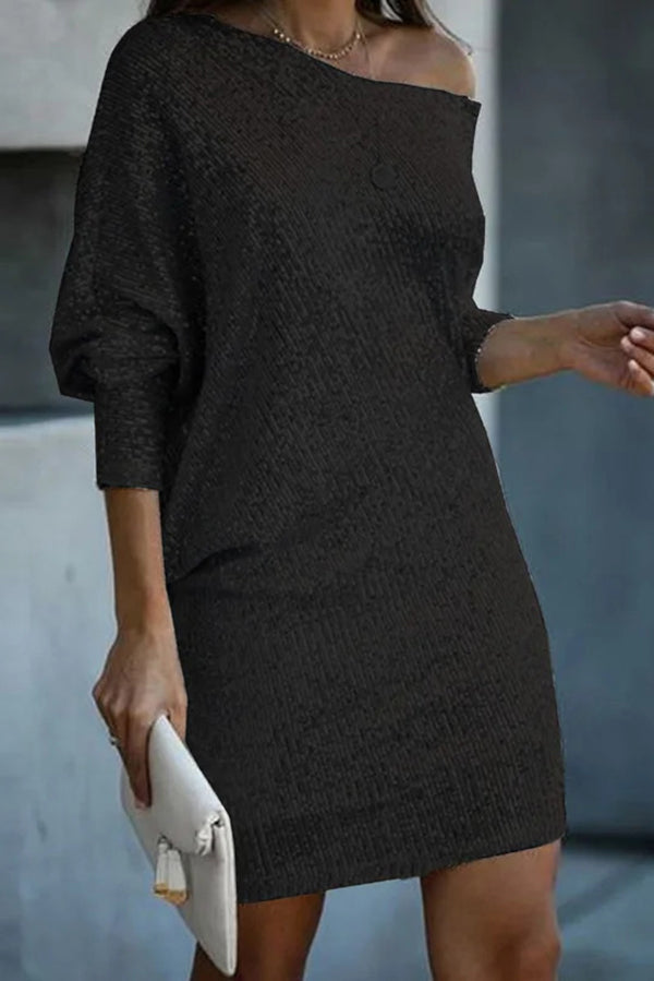Amaya™ | Vestido corto elegante de un solo hombro