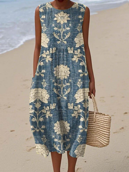 Belle | Vestido de verano ligero y sin mangas para Mujer
